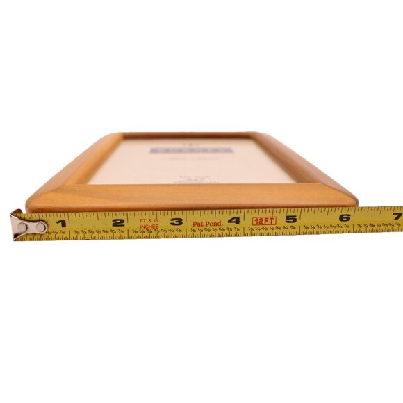 Burnes State Street Wooden Classic Picture Frame 5X7 Photograph Hanging Only Vtg - Picture 6 of 8